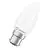 Ledvance Classic LED B22 Bougie Dépolie 3.4W 470lm - 827 Blanc Très Chaud | Équivalent 40W