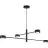 Nordlux LED Pendelarmatuur Clyde Zwart 20W 350lm 120D - 827 Zeer Warm Wit | 3-staps Dimbaar