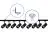 Bright Choice Complete Set 1-Fase Rail L 2 x 2 Meter Zwart | incl. 9x Spot + GU10 2700K 3W Dimbaar + Eindkap, Voedingsconnector en L -Verbindingsstuk