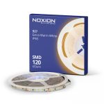 Noxion LED Strip Naga 5 Meter 24V - 120LEDs/m - 9.6W/m - 927 Zeer Warm Wit | 8mm - IP65 - Beste Kleurweergave - SMD2835